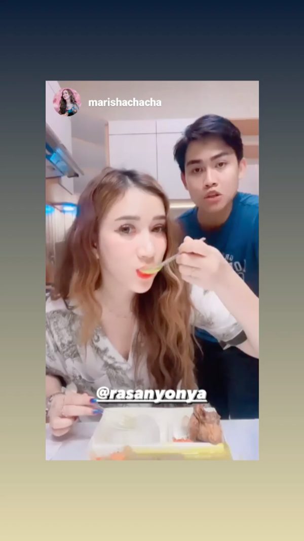 Instagram story Marissa Magdalena tentang Rasa Nyonya
