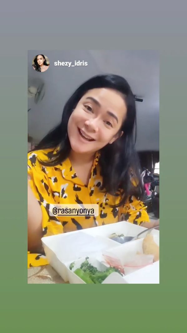 Instagram story Shezy Idris tentang Rasa Nyonya
